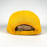 Vintage Moore's Bar Greencastle Indiana Hangover Yellow Trucker Hat