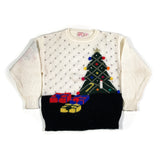 Vintage 80's Fetagetti Christmas Tree Sweater