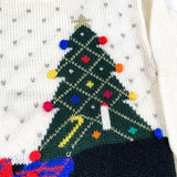 Vintage 80's Fetagetti Christmas Tree Sweater