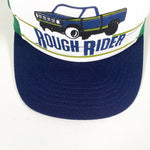 Vintage 80's Rough Rider Truck Tri Color Snapback Trucker Hat