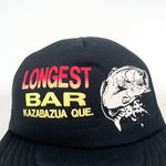 Vintage 80's Longest Bar Kazabazua Quebec Gatineau Outaouais Hat