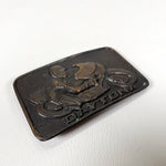 Vintage 80's Daytona Motorcycle Belt Buckle