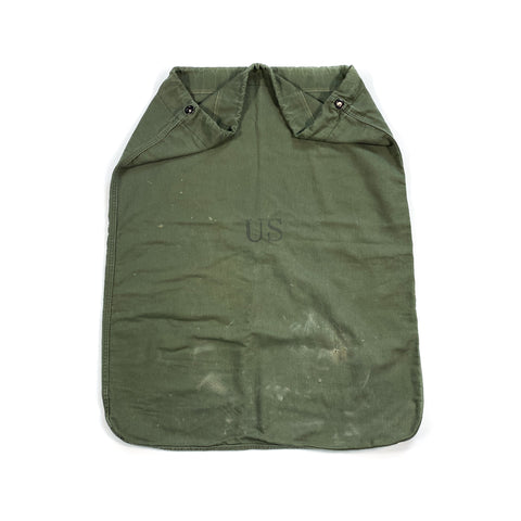 Vintage 90's Stenciled Green Synch Military Laundry Bag