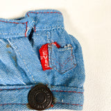 Vintage 1973 Levi's Denim Rag Doll Knickerbocker Vest