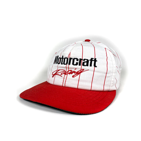 Vintage 90's Motorcraft Racing Pinstripe Hat