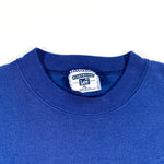 Vintage 90's Lee Blue Plain Minimalist Oversized Crewneck Sweatshirt
