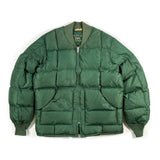 Vintage 80's Walls Blizzard Pruf Feather Down Green Puffer Jacket