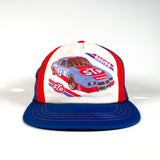 Vintage 80's STP Racing Richard Petty Pontiac Nascar Trucker Hat
