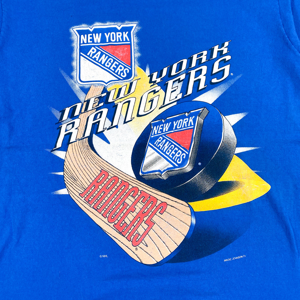 Vintage NHL New York Rangers Tee Shirt 1996 Size Large
