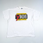 Vintage 90's Richmond Y101 New Rock Radio T-Shirt