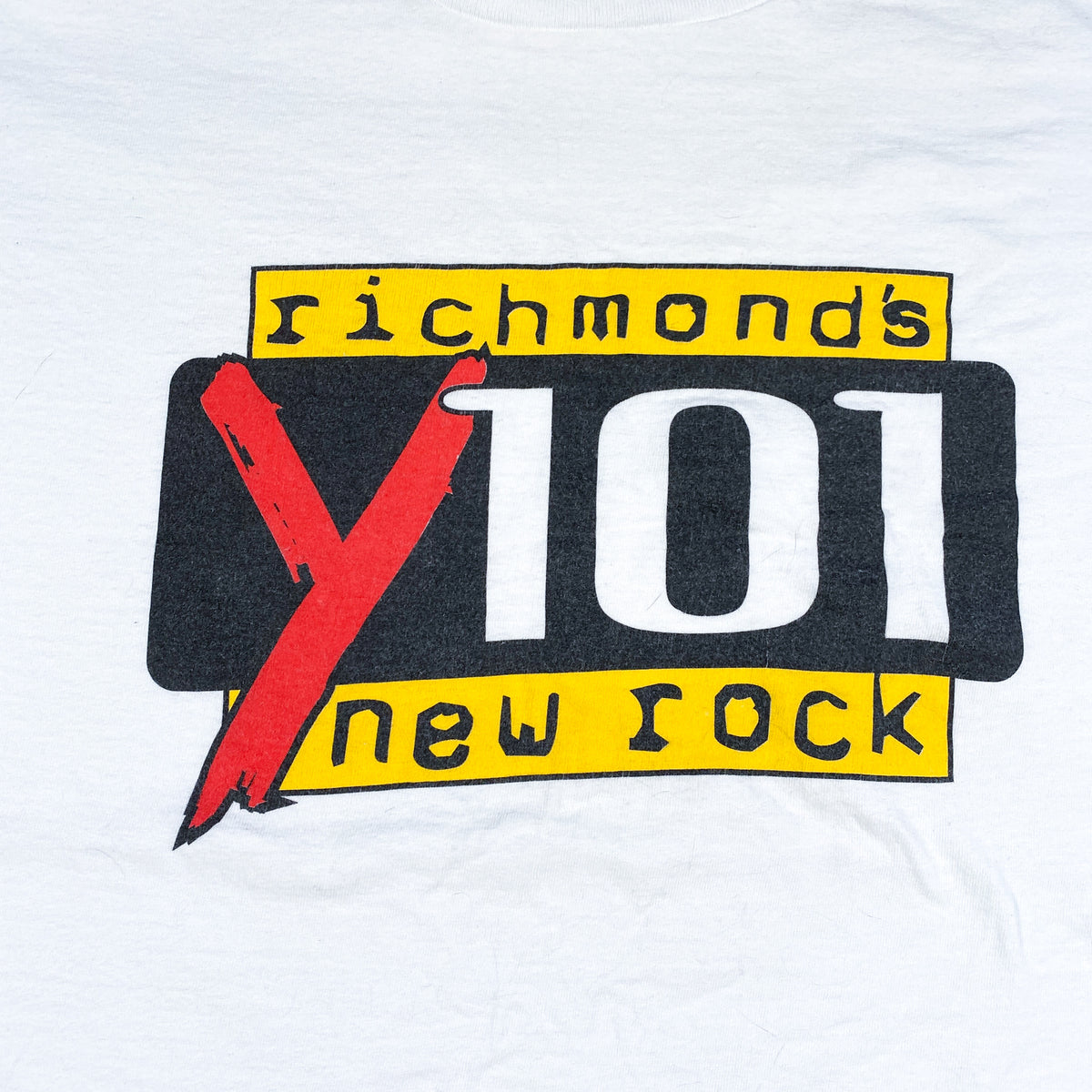 Vintage 90's Richmond Y101 New Rock Radio T-Shirt – CobbleStore Vintage