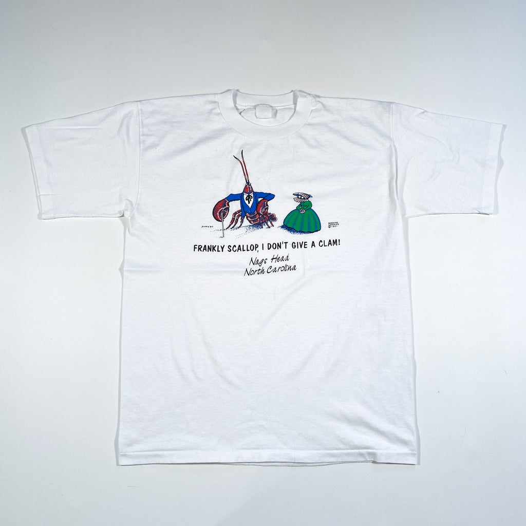 Vintage 80's Seafood Nags Head Souvenir T-Shirt – CobbleStore Vintage