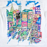 Vintage 90's New York City Times Square Art T-Shirt