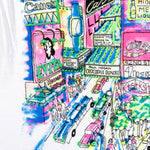 Vintage 90's New York City Times Square Art T-Shirt