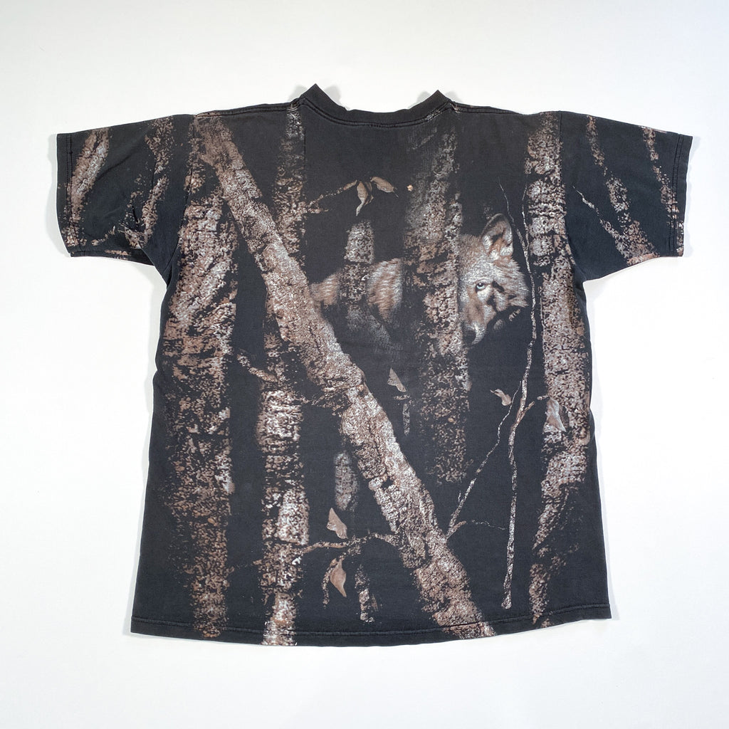 Vintage 90's Radical Nature AOP Wolf T-Shirt – CobbleStore Vintage