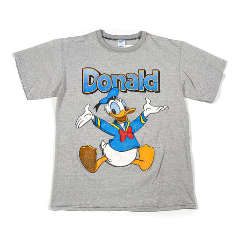 Vintage 90's Donald Duck Striped T-Shirt