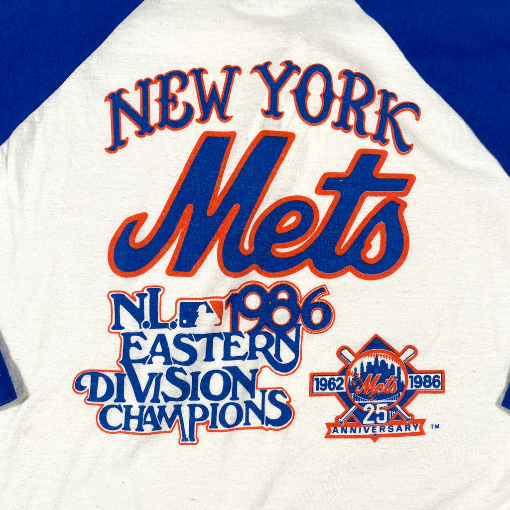 Vintage 1986 New York Mets Raglan T-Shirt – CobbleStore Vintage