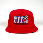 Vintage 90's Bill Elliott Nothing Beats a Bud Nascar 11 Car Snapback Hat