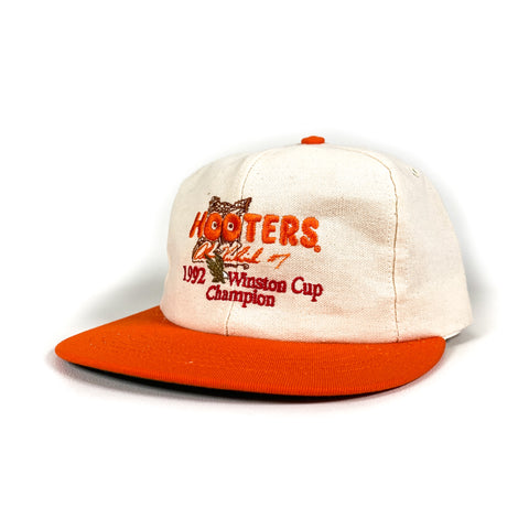 Vintage 1992 Hooters Racing Alan Kulwicki Winston Cup Snapback Hat