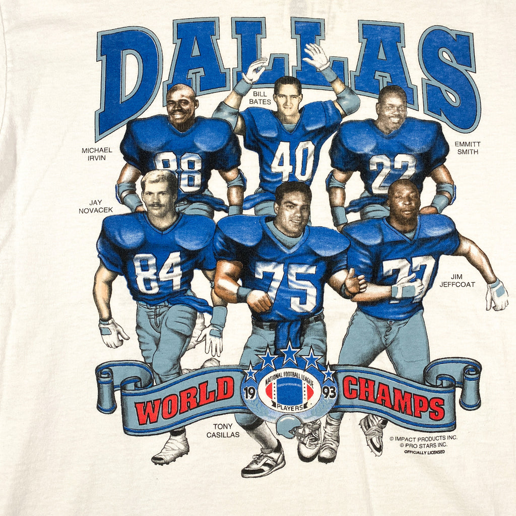 Vintage 1993 Dallas Cowboys World Champs T-Shirt – CobbleStore Vintage