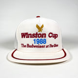 Vintage 1988 Winston Cup Budweiser at the Glen USA Made Trucker Hat