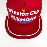 Vintage 80's North Wilkesboro Racing NASCAR Winston Cup Trucker Hat