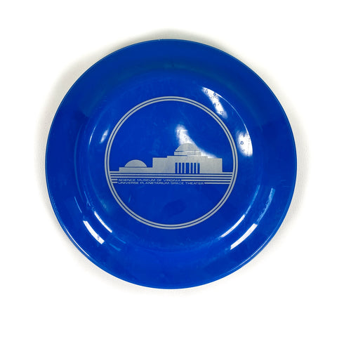 Vintage 90's Science Museum of Virginia Blue Frisbee