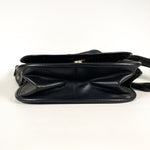 Vintage 90's Coach Sonoma 4903 Black Leather Crossbody Flap Purse