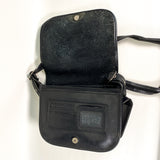 Vintage 90's Coach Sonoma 4903 Black Leather Crossbody Flap Purse