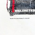 Vintage 1995 Marlboro Unlimited Map T-Shirt