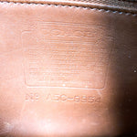 Vintage 90's Coach Prairie 9954 Brown Leather Flap Saddle Crossbody Purse