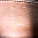 Vintage 90's Coach Prairie 9954 Brown Leather Flap Saddle Crossbody Purse