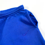Vintage 90's Nike Swoosh Blue Tonal USA Made Jogger Sweatpants