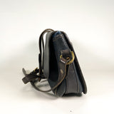 Vintage 90's Dooney & Bourke Black Pebble Leather Purse