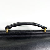 Vintage 90's Coach Beekman 5266 Black Leather Briefcase Messenger Bag