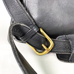 Vintage 90's Coach Beekman 5266 Black Leather Briefcase Messenger Bag