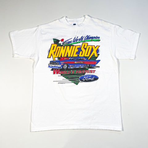 Vintage 1993 Ronnie Sox Ford Racing T-Shirt