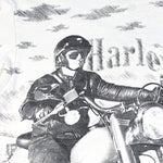 Vintage 1991 Harley Davidson AOP Muncie IN T-Shirt
