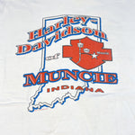 Vintage 1991 Harley Davidson AOP Muncie IN T-Shirt