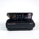 Vintage 80's Polaroid Spectra Onyx Clear Body Instant Film Camera