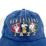 Vintage 90's New Orleans Louisiana Tourist Souvenir Blue Strapback Hat