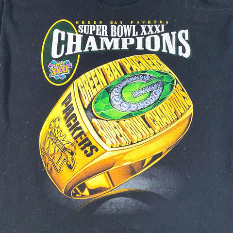 XL - Vintage Green Bay Packers Super Bowl XXXI Champions Shirt