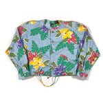 Vintage 90's Tropical Beach Cover Up Jacket