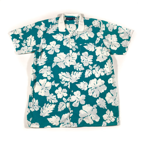 Vintage 90's Floral Button Down Shirt