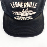 Vintage 80's Lernerville Speedway Sarver PA USA Made Trucker Hat