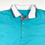 Vintage 90's Teal Polo Shirt