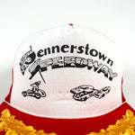 Vintage 80's Jennerstown Speedway Scrambled Eggs Racing Trucker Hat