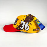 Vintage 90's Snickers Cruncher Ken Schrader NASCAR Hat