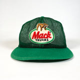 Vintage 80's Mack Trucks Made in USA Full Mesh Trucker Hat