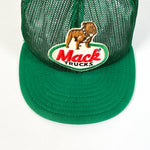 Vintage 80's Mack Trucks Made in USA Full Mesh Trucker Hat
